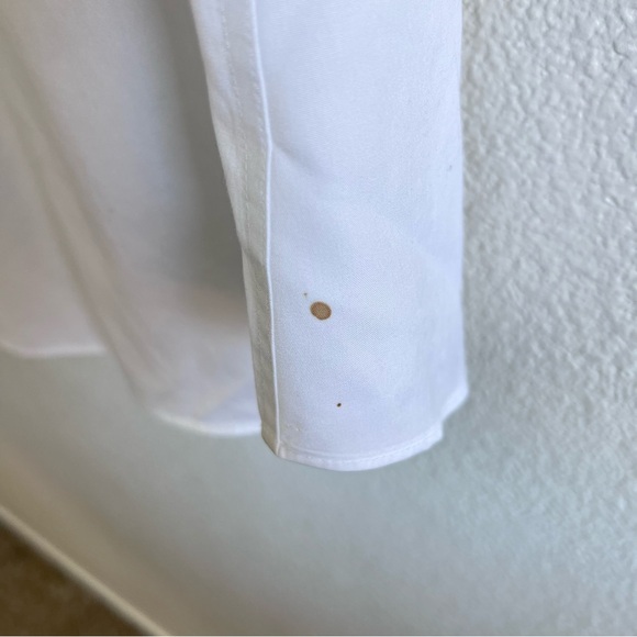 Charles Tyrwhitt Men’s White Button Down Shirt - Picture 8 of 11